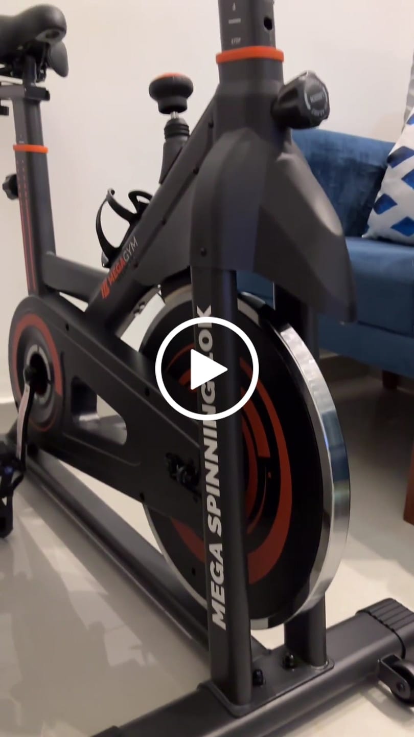 Customer video review of Bicicleta Ergométrica Bike Mega Spinning 10K