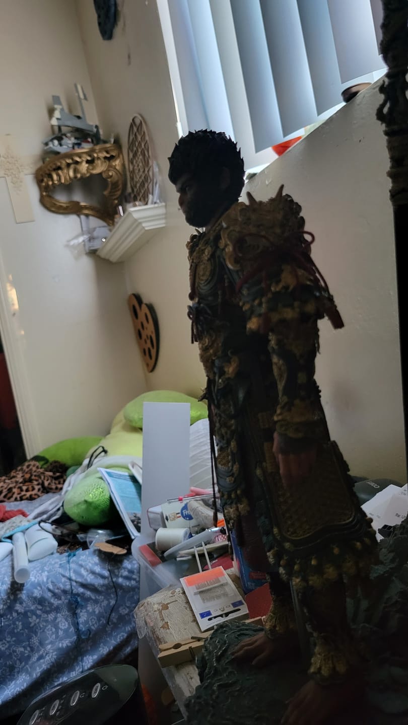 Customer photo review of Black Myth: Wukong Great Sage Armor Set 1/6 Collectible Figure