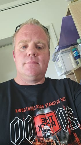 Customer photo review of The Rock 2000 Event T-Shirt