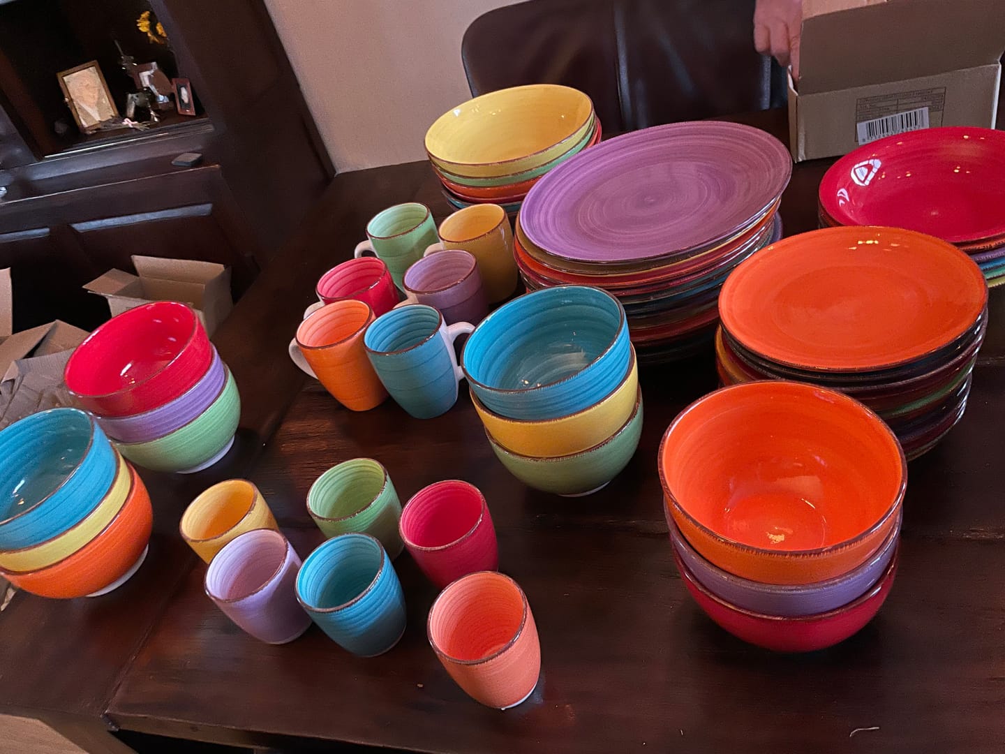 Customer photo review of Studio Tavola Diepe Borden / Pastaborden Sunny Summer ø 21 cm - 6 stuks