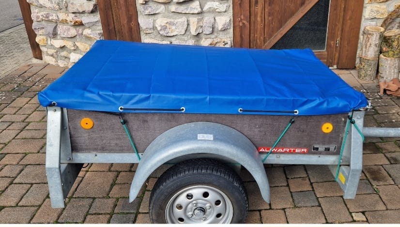 Customer photo review of Anhänger Planenbügel 100 - 145 cm (2er Set)