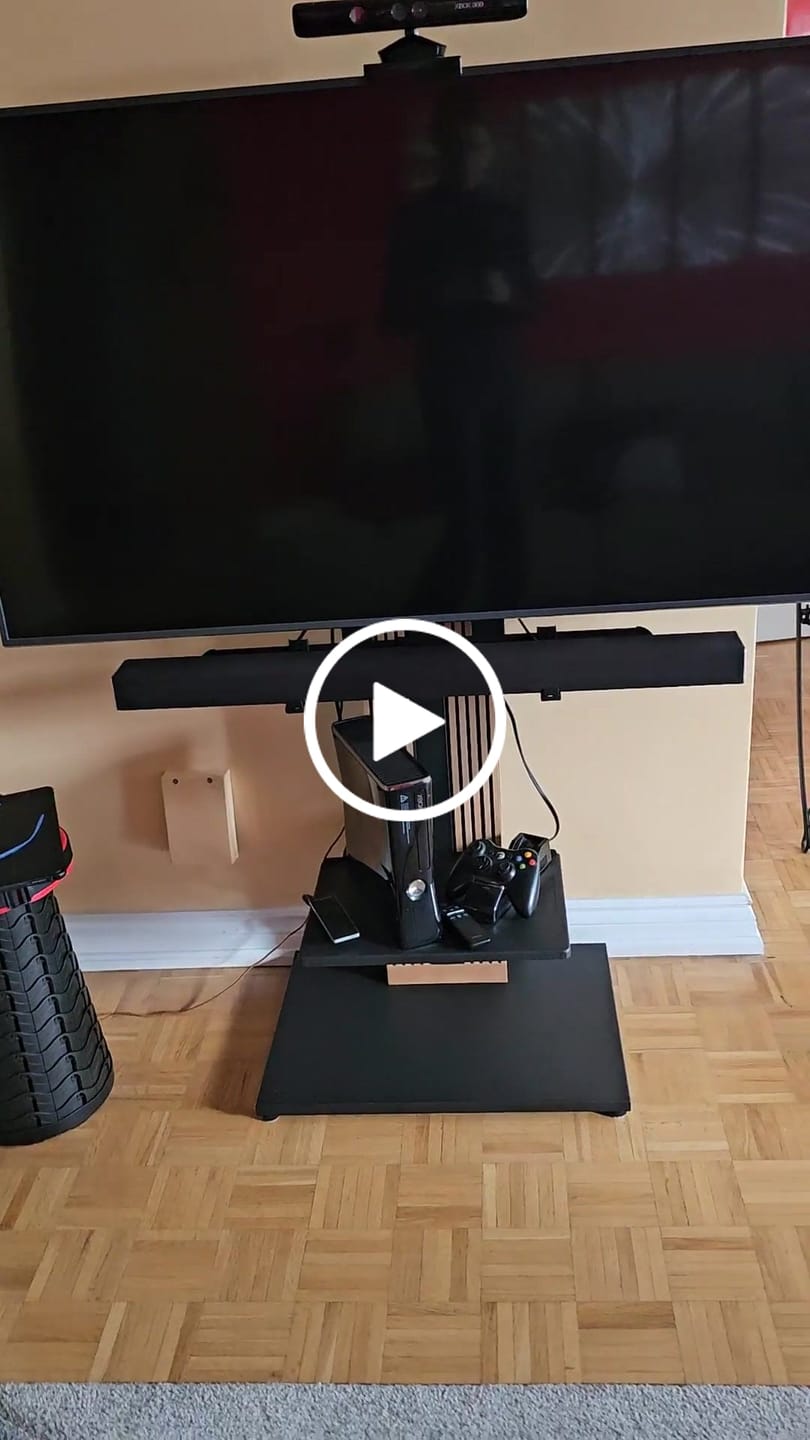 Customer video review of ZEN FT65 Floor TV Stand