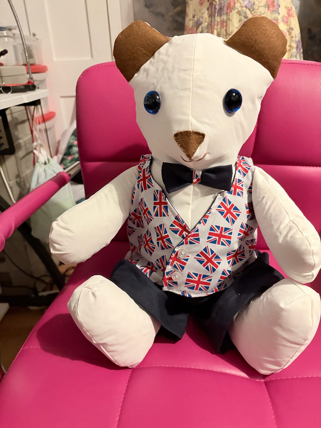 Customer photo review of Iron on Interfacing - Medium Weight - 90p per metre!