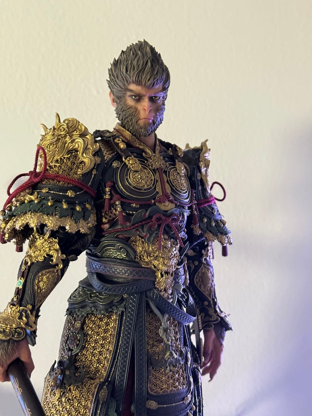 Customer photo review of Black Myth: Wukong Great Sage Armor Set 1/6 Collectible Figure