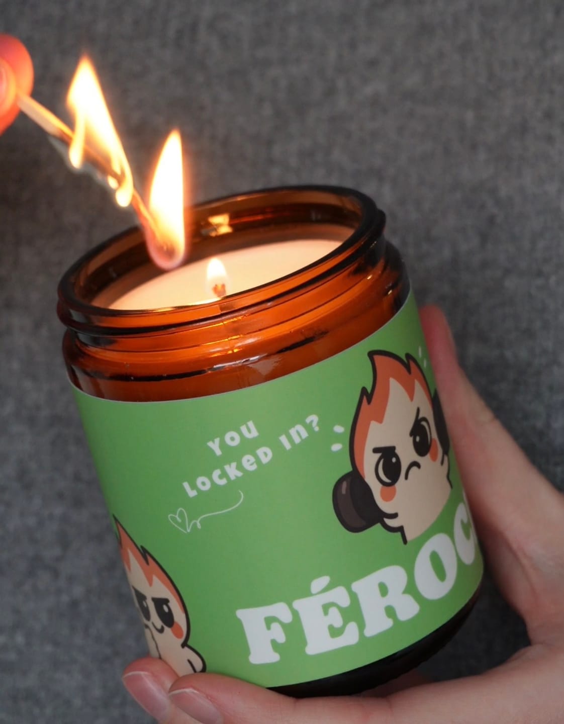 Customer photo review of Féroce’s Fire