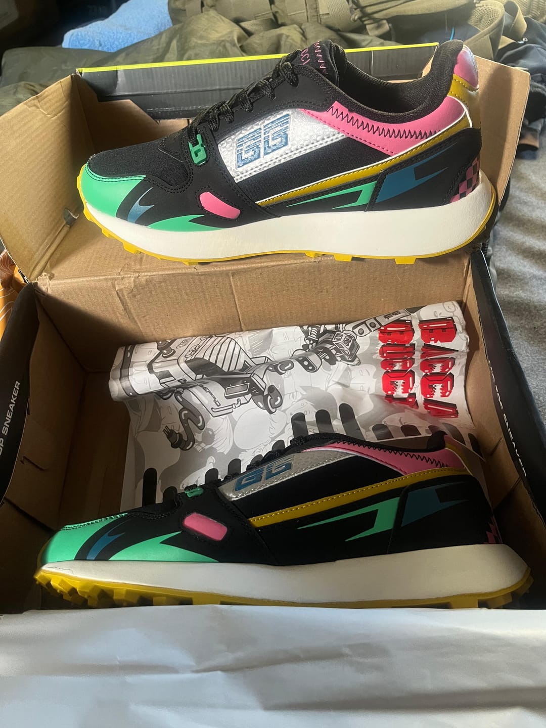 Customer photo review of Bacca Bucci TORQUE Rugged Edge Activewear Sneakers