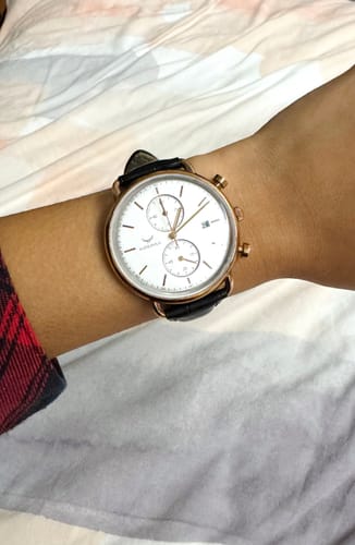 Customer photo review of Classic Rose Gold — Alligator