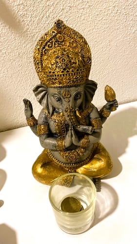 Customer photo review of Figura Espiritual Ganesha || Abundancia - Protección Divina