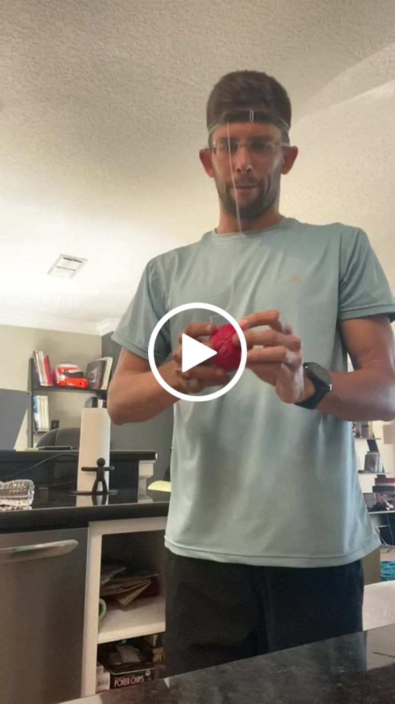 Customer video review of TEKXYZ Boxing Reflex Ball - 2 Difficulty Levels