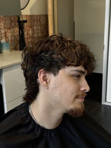 Customer photo review of chulo tallow hair pomade