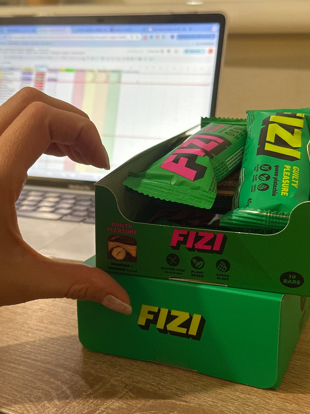 Customer photo review of Hazelnut + Caramel x10 шт.