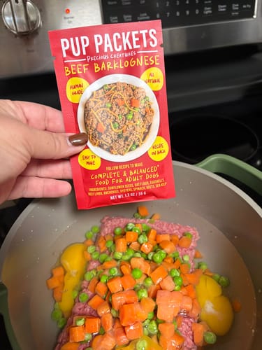 Customer photo review of Pup Packets - Variety Pack