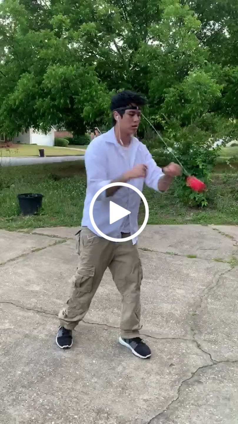 Customer video review of TEKXYZ Boxing Reflex Ball - 2 Difficulty Levels