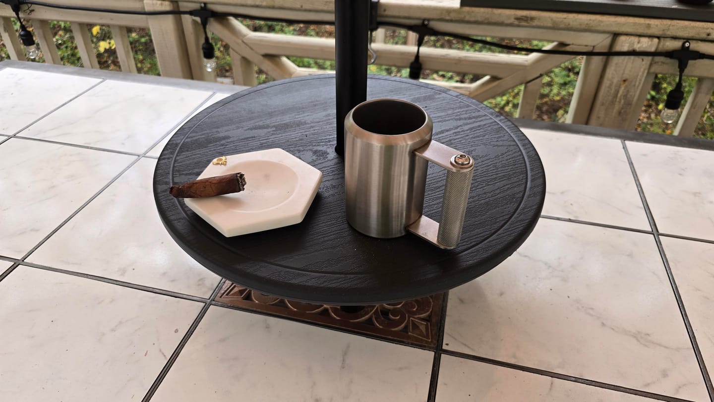 Customer photo review of 5lb HEAVY* Mug | Stainless Steel Weighted Mug