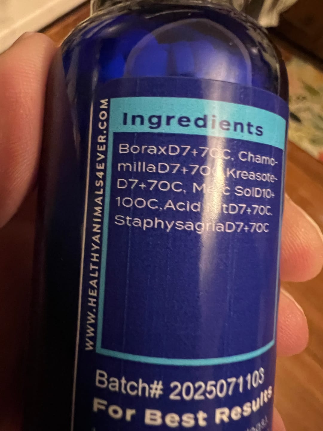 Customer photo review of Oral Health Gum Healing Formula for Dogs, 30-Day Supply