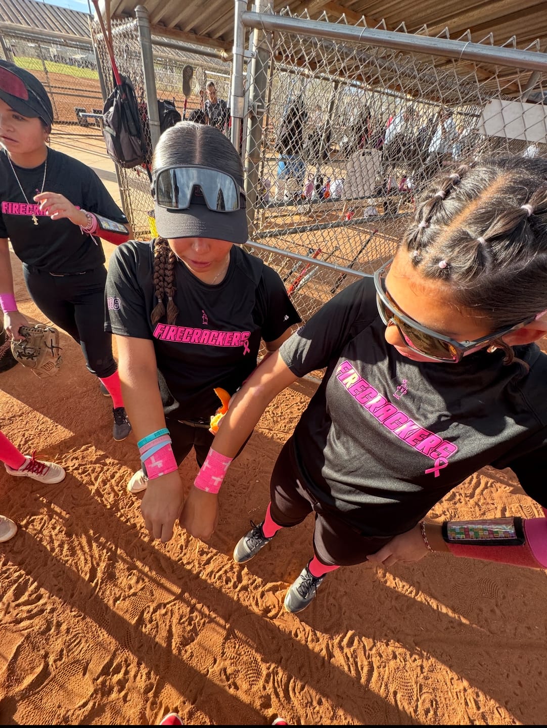 Customer photo review of Pink: Cross Athletic Tape