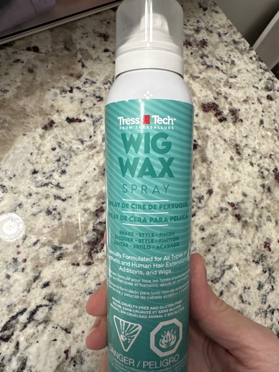 Customer photo review of WIG WAX