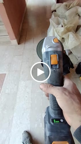 Customer video review of 18V Cordless Brushless Angle Grinder 125mm