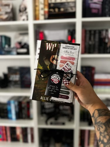 Customer photo review of smut slut book club subscription