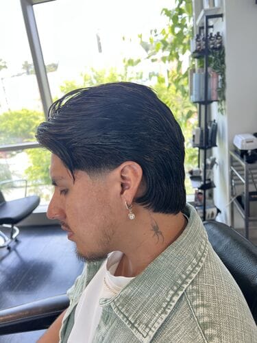 Customer photo review of chulo tallow hair pomade