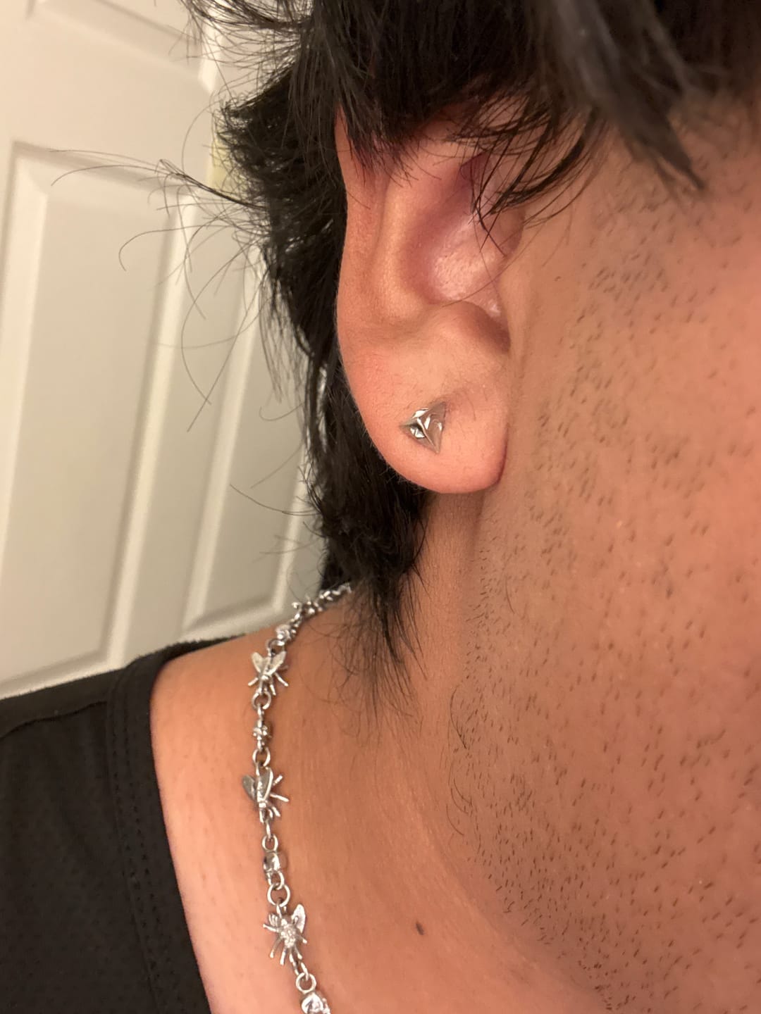 Customer photo review of ASTROLOGY STUD EARRING
