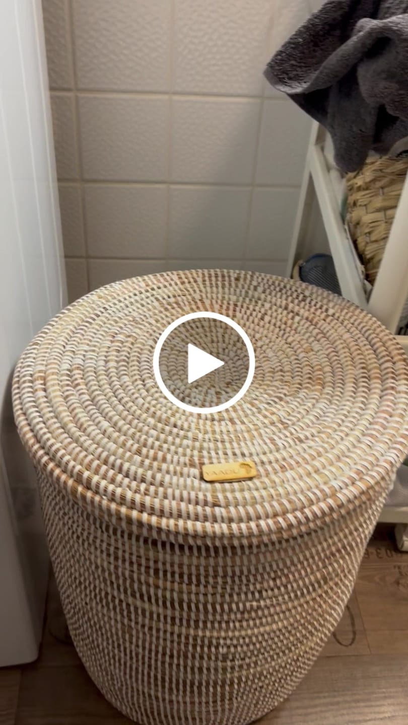 Customer video review of Aufbewahrungskorb mit flachem Deckel - medium – Timbuktu