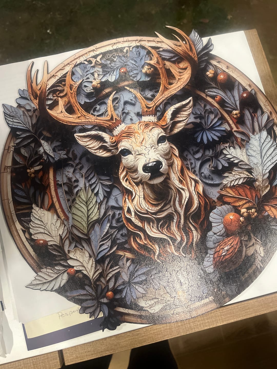 Customer photo review of Geyik V2 - Ahşap Puzzle