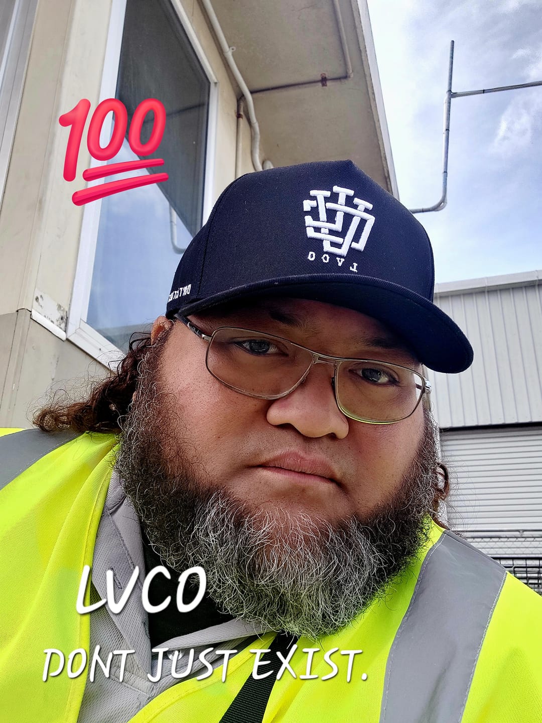 Customer photo review of LVCO "Blk on Blk" A-Frame Snapback