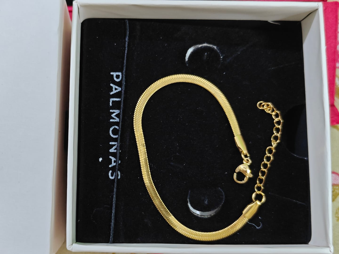 Customer photo review of Silk Chain Bracelet
