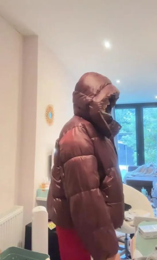 Customer photo review of Kristine Cotton Puffer Jacket