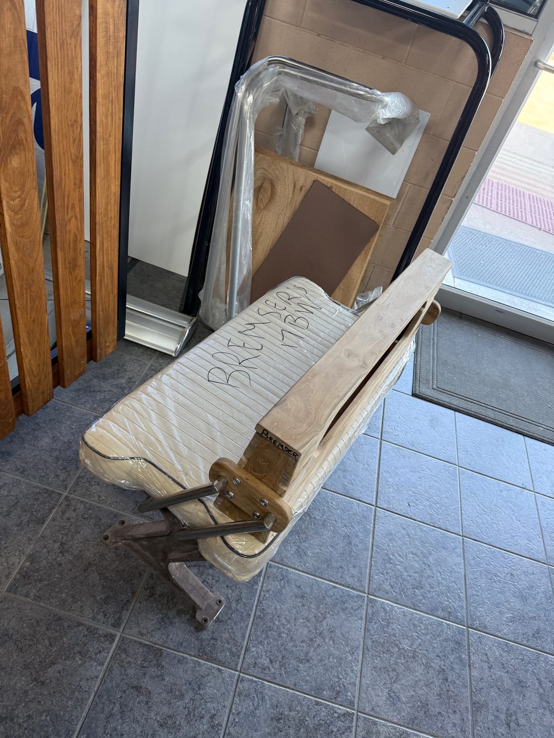 Customer photo review of RPS Seat Cushion - Boston Whaler Montauk, Outrage, Newport And Others