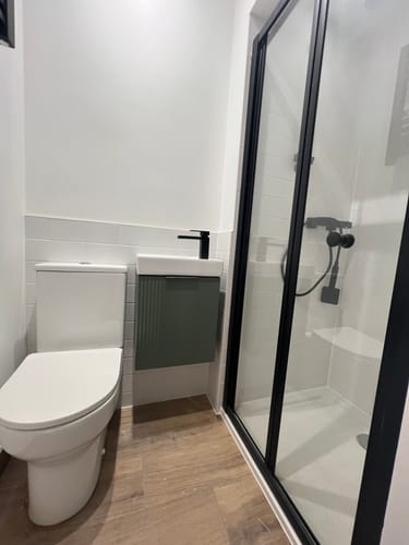 Customer photo review of RYKER - Black Mono Basin Mixer Tap Inc P/B Waste