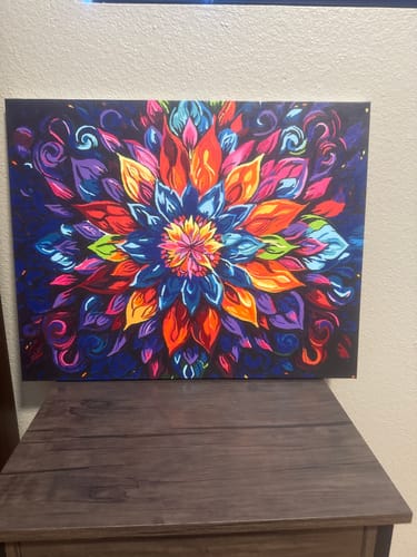 Customer photo review of Trippy Floral Ensembles