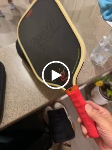 Customer video review of Loco 16mm Pickleball Paddle- Elongated (PRE-ORDER) (READ DESCRIPTION)
