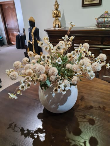 Fotorecensie van een klant over Wax Arrangement - Crème