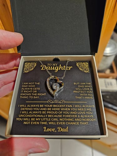 Customer photo review of To My Daughter - Love Dad - Beautiful Gift Set - SS559