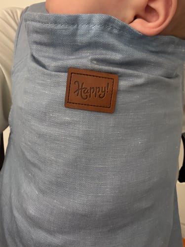 Customer photo review of Powder Original Baby Carrier by Happy Baby