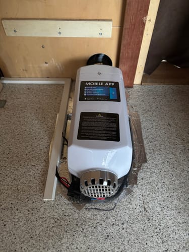 Customer photo review of Air Bluetooth Diesel Air Heater 2kW 12V/24V