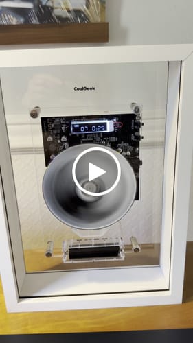 Customer video review of M1 Music Frame CD Player