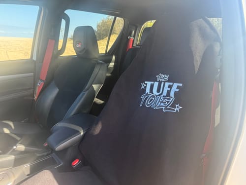 Customer photo review of Waterproof Car Towel Seat Cover