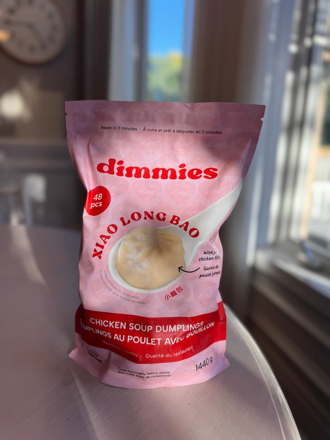 Customer photo review of Chicken Soup Dumplings ("Xiao Long Bao") - 48 PC