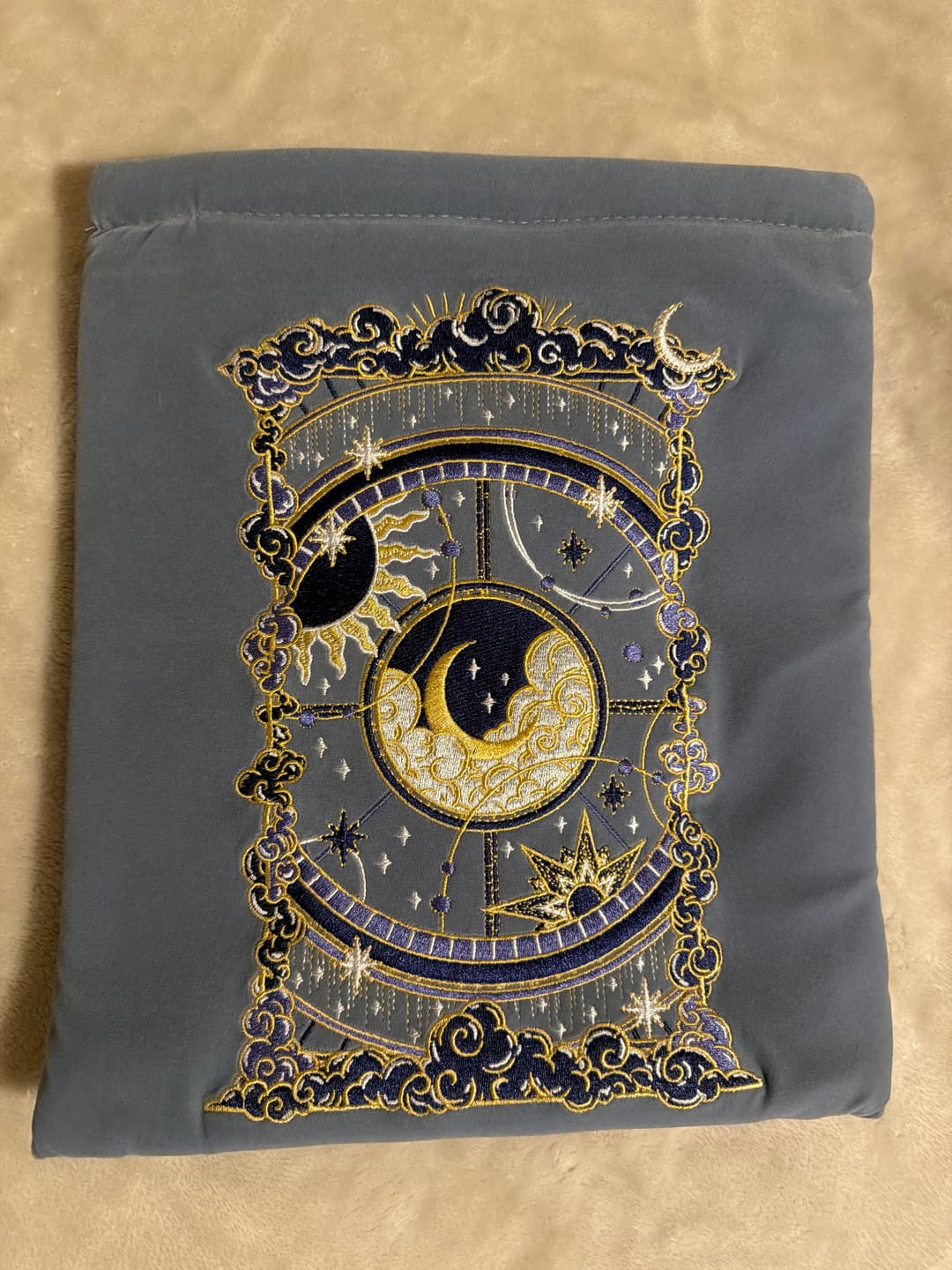 Customer photo review of Otherworldly Book Sleeve- Blue