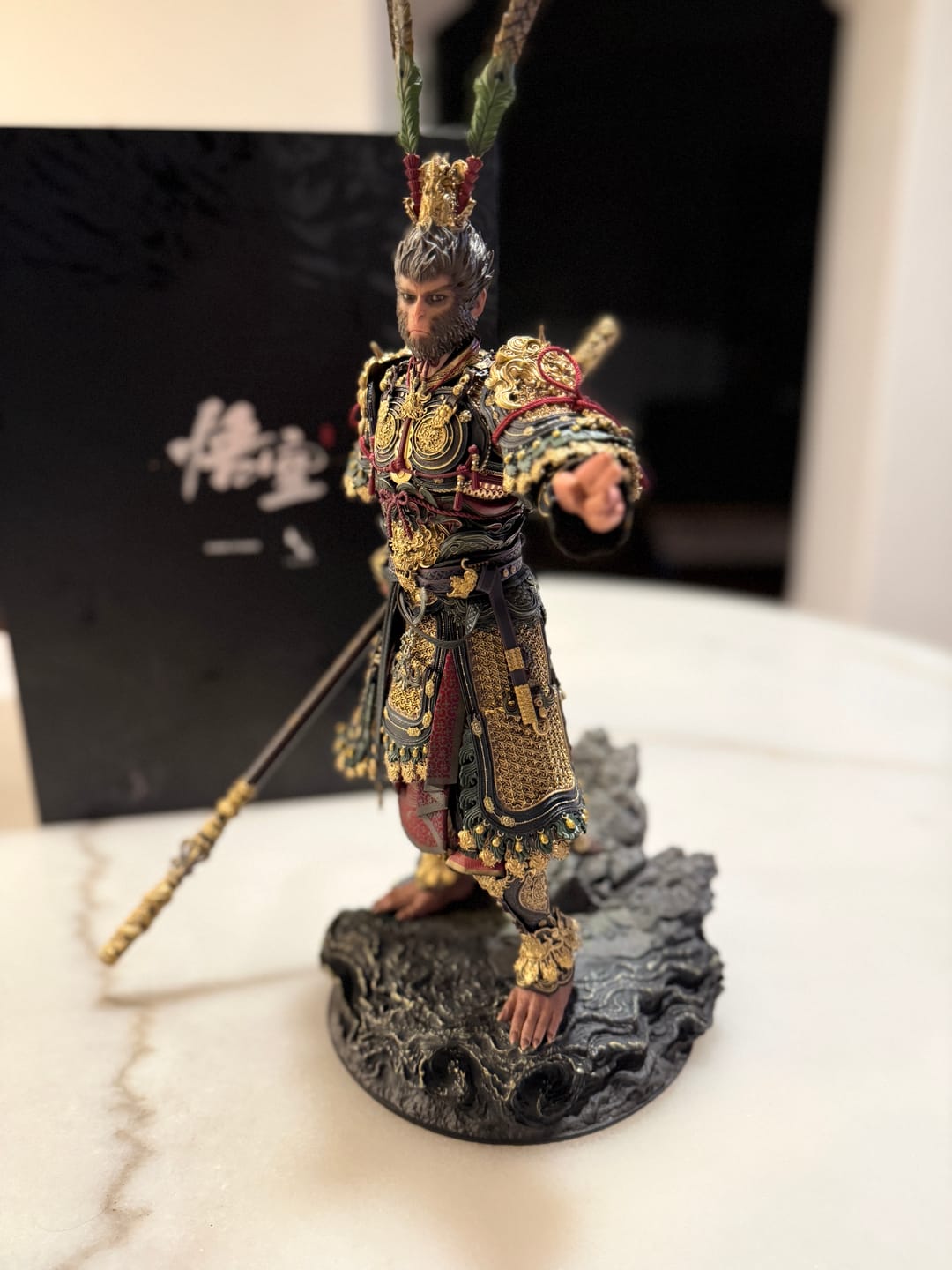 Customer photo review of Black Myth: Wukong Great Sage Armor Set 1/6 Collectible Figure