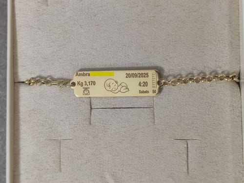 Customer photo review of Bracciale Nascita