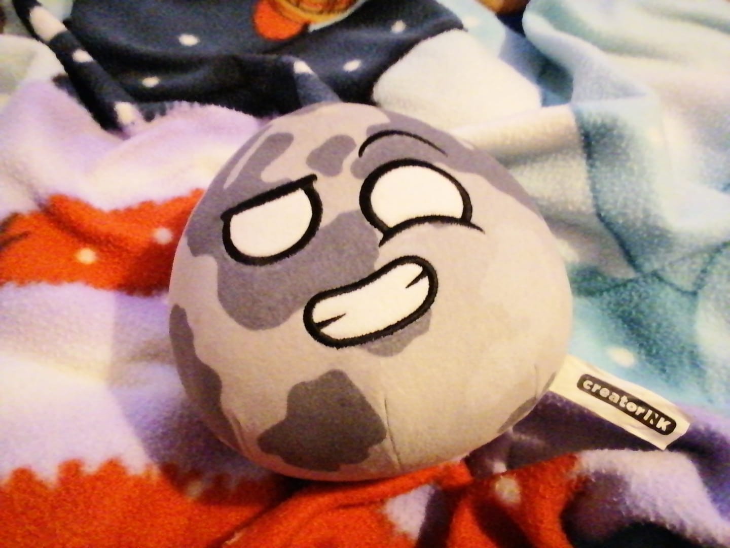 Customer photo review of The SolarBalls Moon Plush