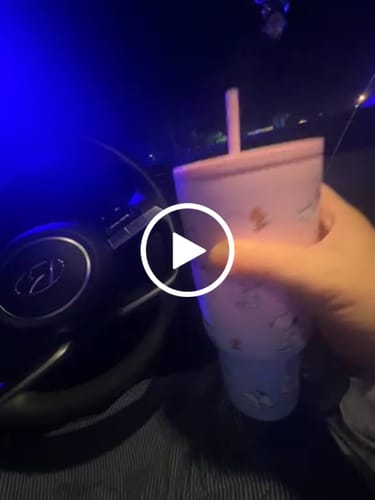 Customer video review of Peanuts Snoopy Woof Travel Tumbler - Limited Ombre Color