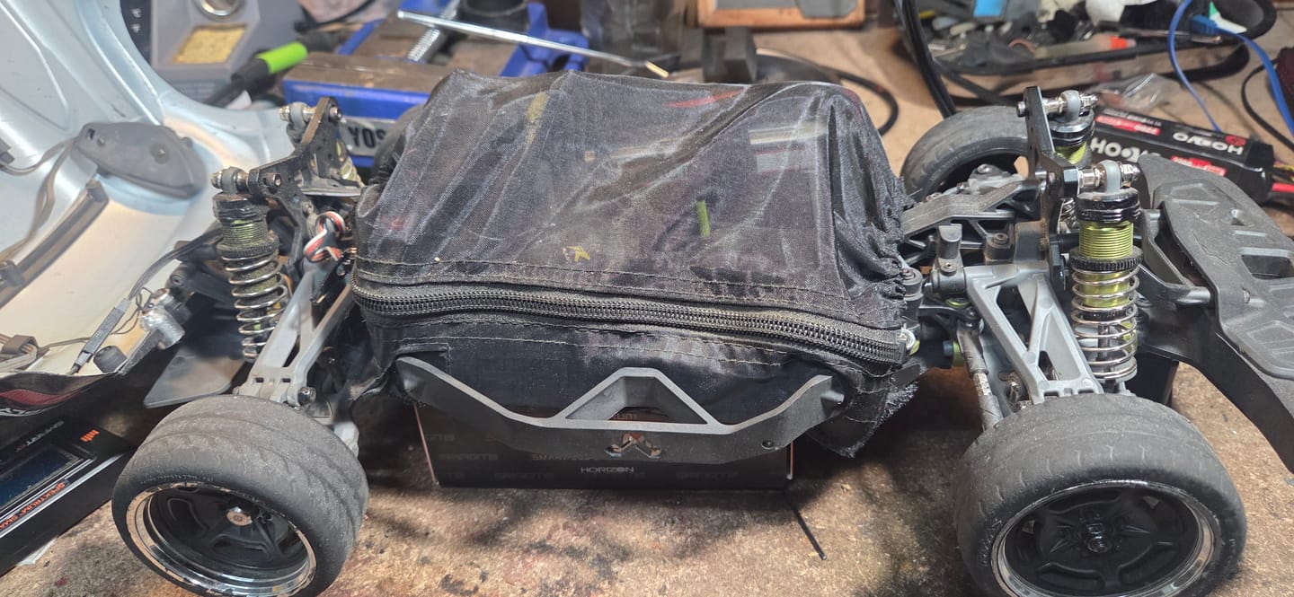 Customer photo review of Chassis Dust Cover  For XTS-F10 RC Rally Car