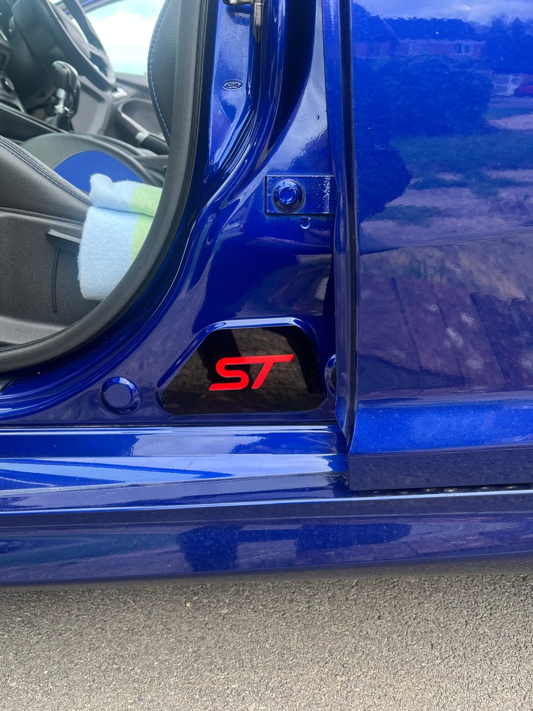Customer photo review of Mk3/3.5 Focus Door Sill Plates - RS ST ST-Line