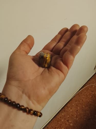 Customer photo review of Ojo de Tigre Rodado || Protección - Fuerza Interior