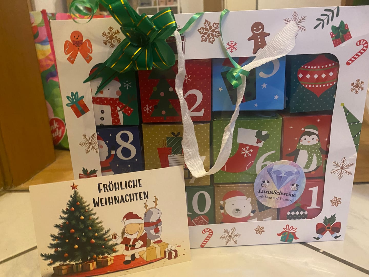Customer photo review of 🎁Weihnachtskalender für Dich & Deine Fellnasen – 24 Tage voller Freude